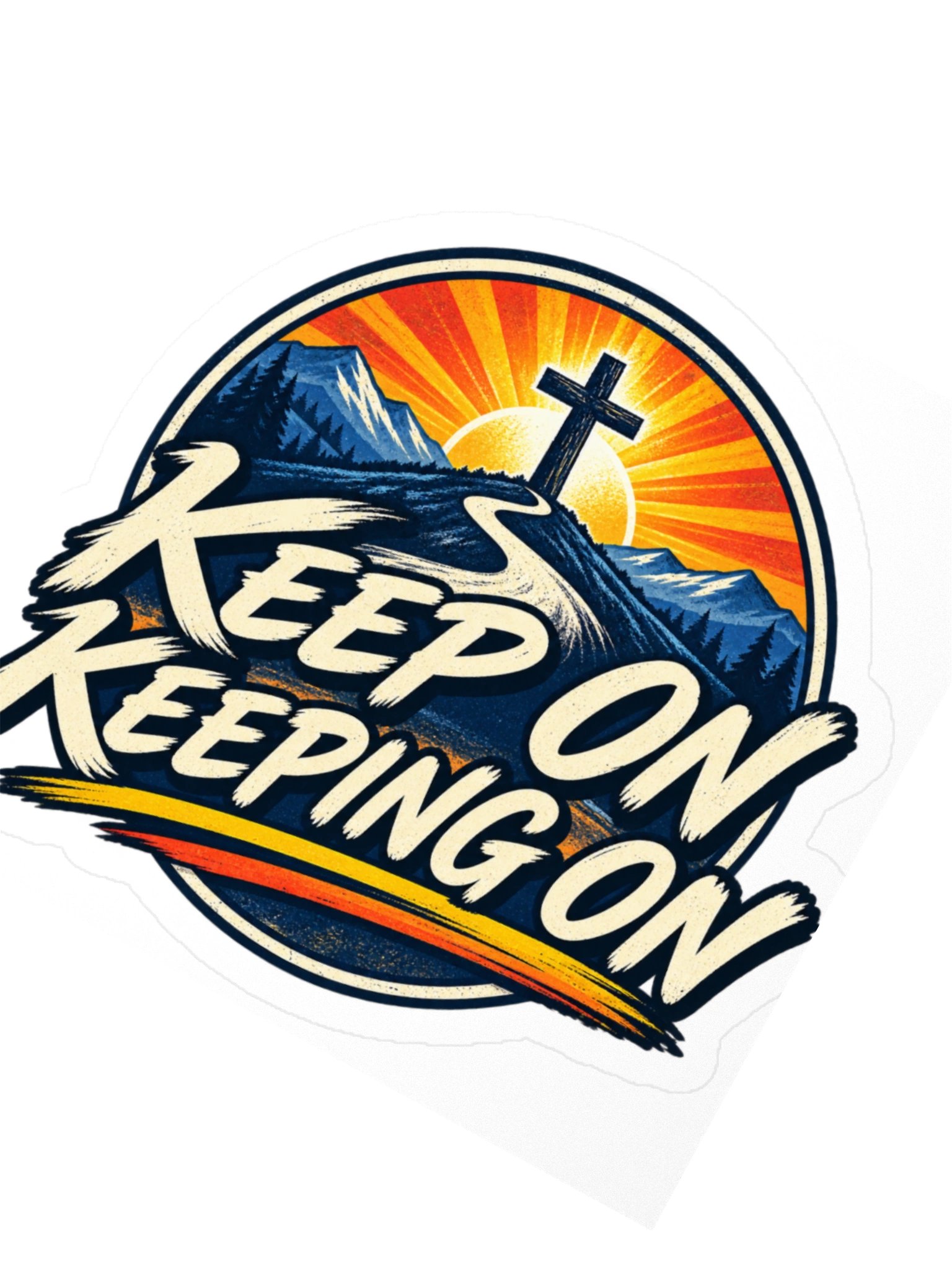 Keep On Keeping On Sticker product image (5)