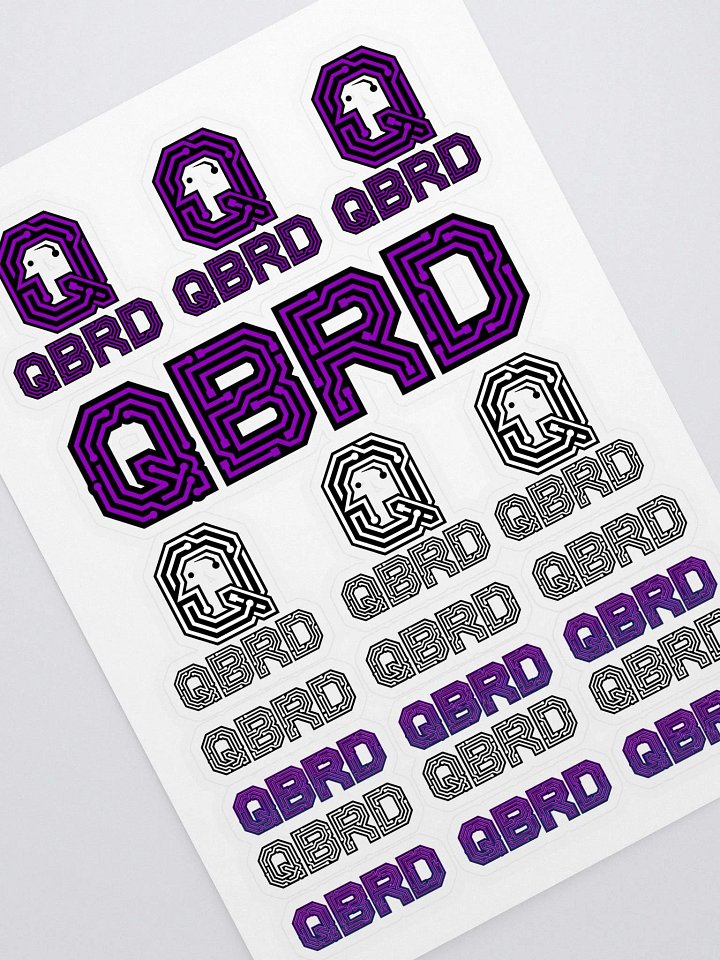 QBRD Sticker Sheet product image (1)