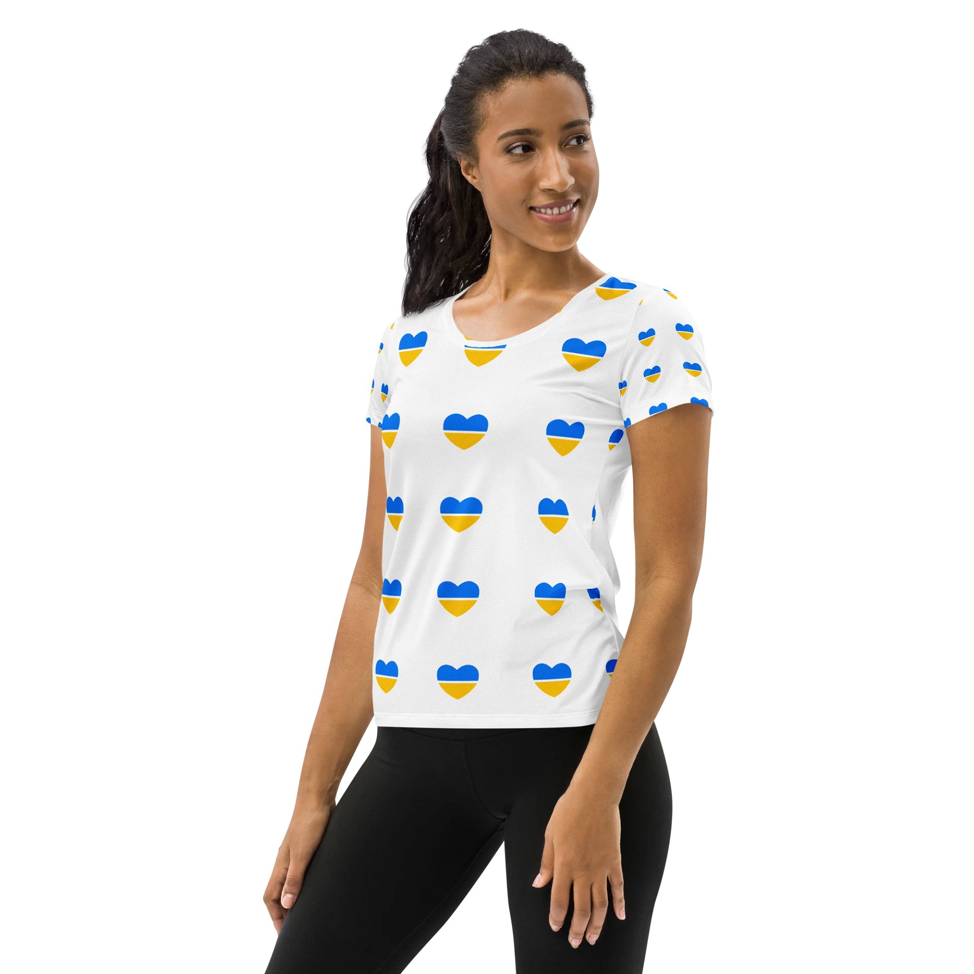 Hearty Grid Women's Athletic Tee product image (3)