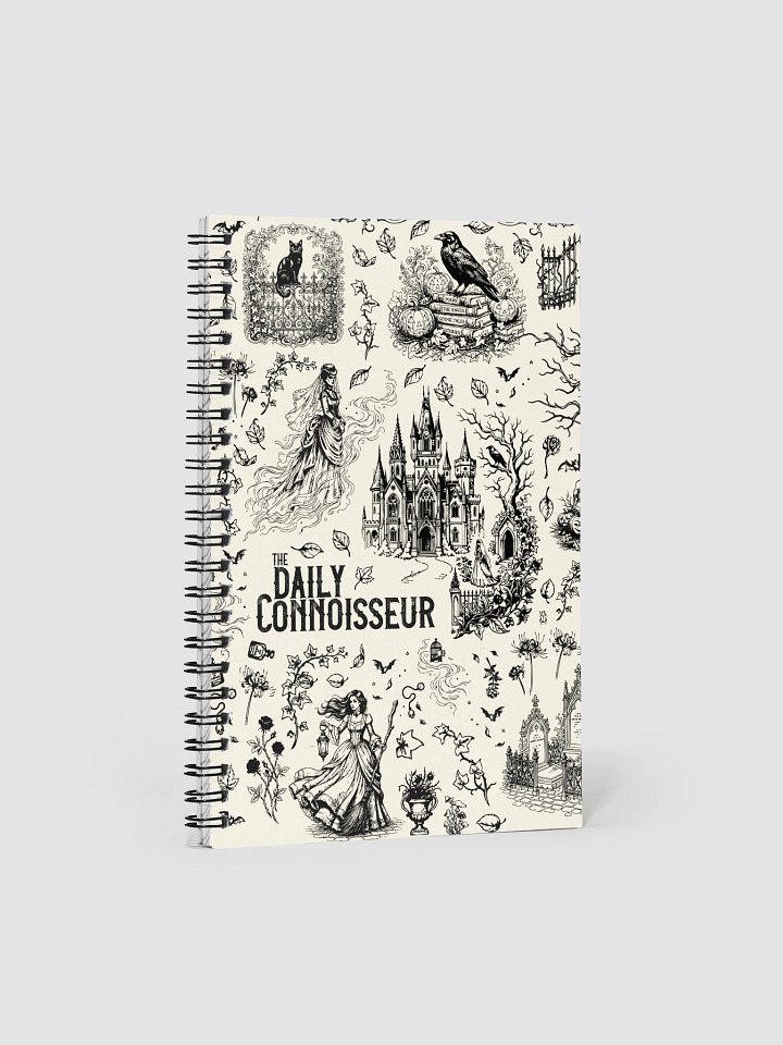 Spooky Toile Spiral Notebook product image (1)