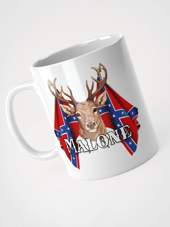 "Malone" Rebel Redneck Deer - White Mug product image (1)