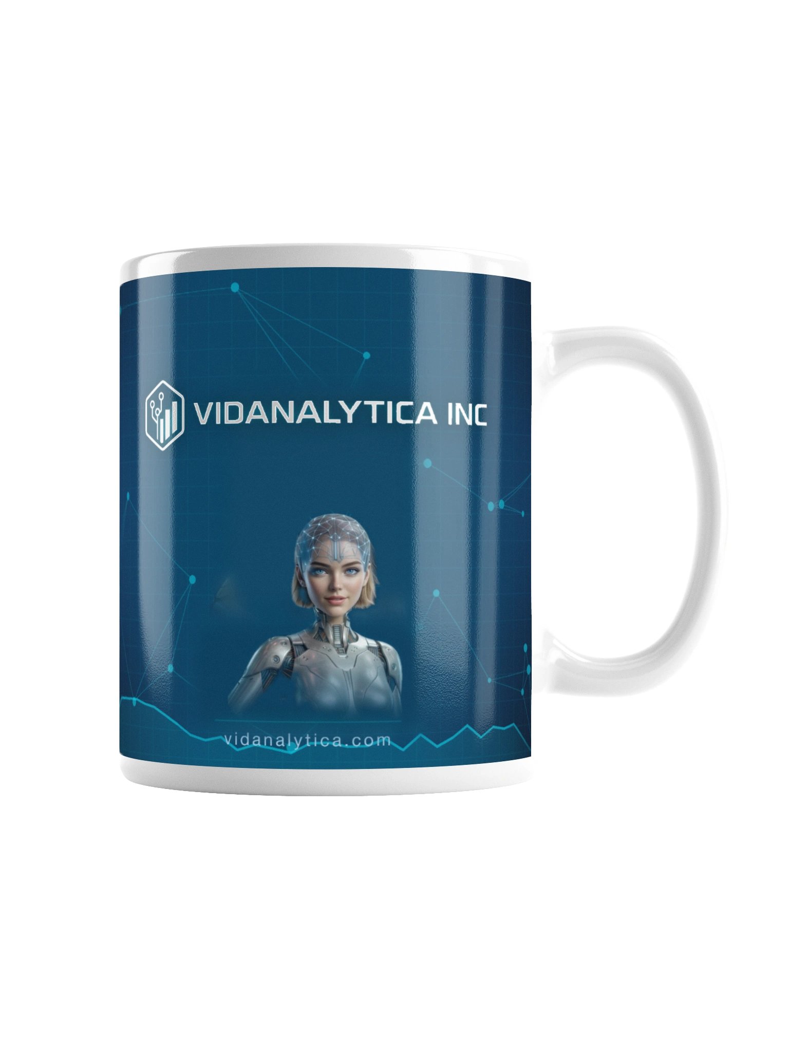 VIDANALYTICA INC Mug - Navy Avatar product image (8)