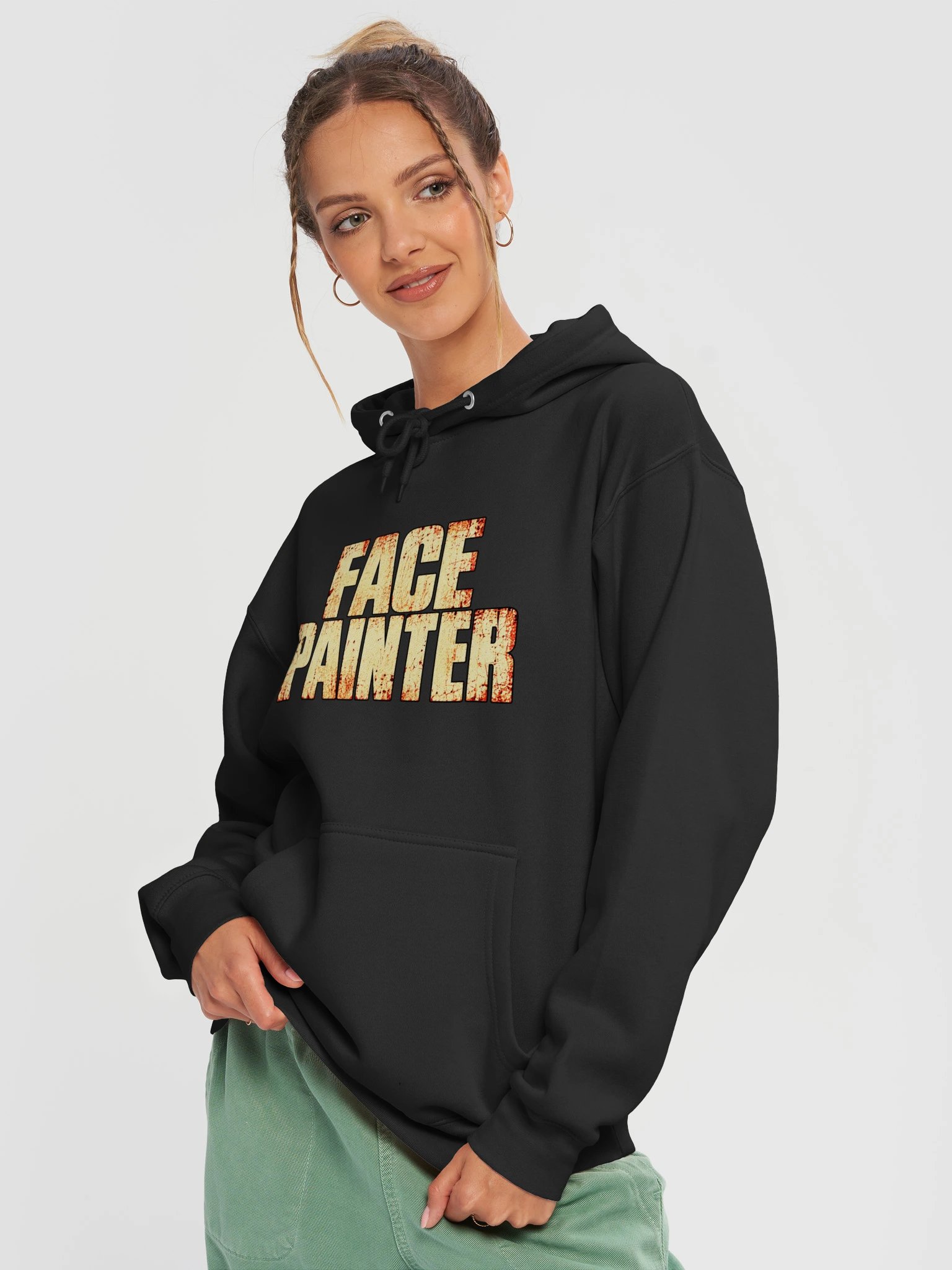 Face Painter Sawdust & Screams Hoodie product image (13)