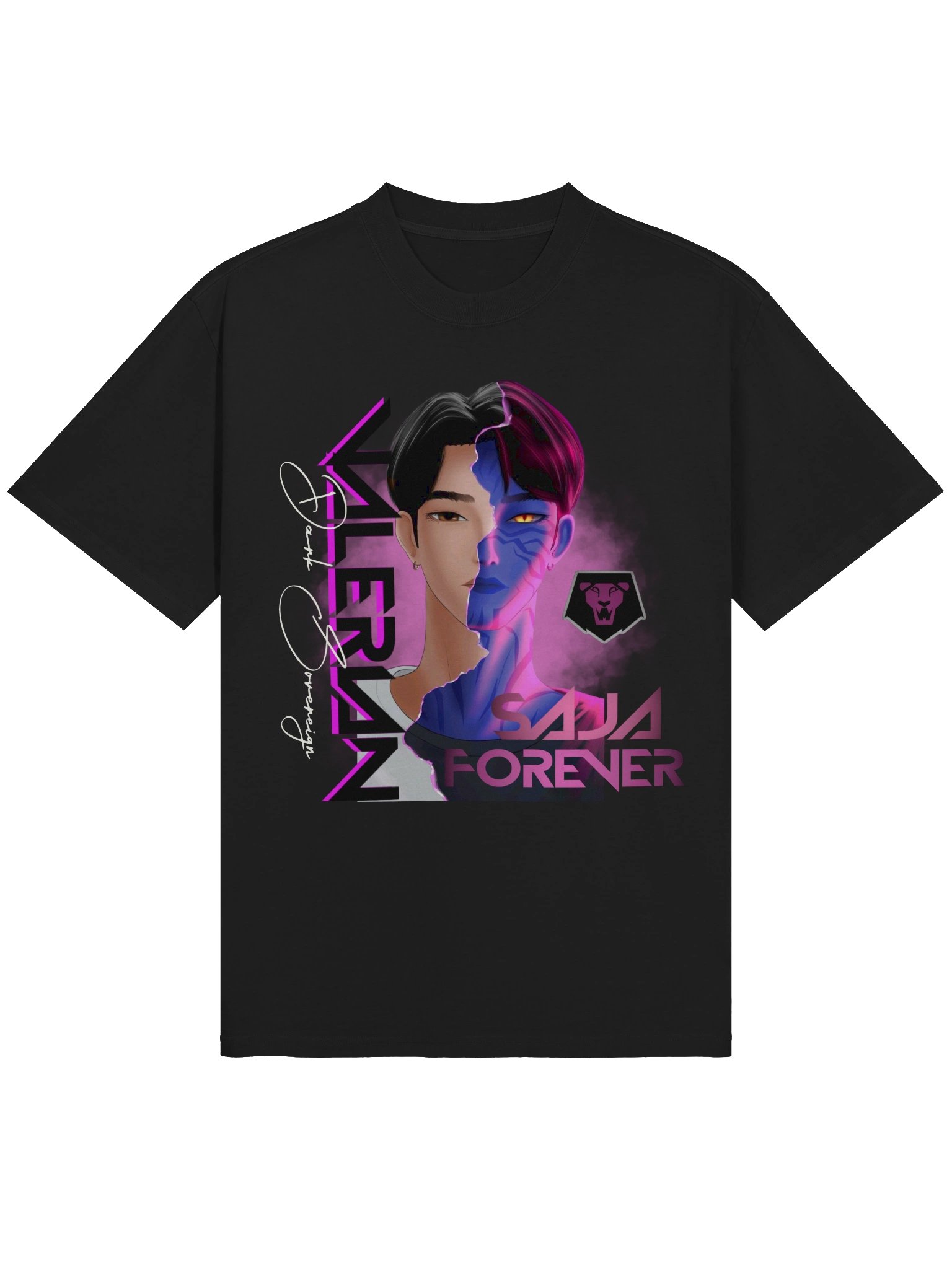 jinu torn between oversized tee product image (3)