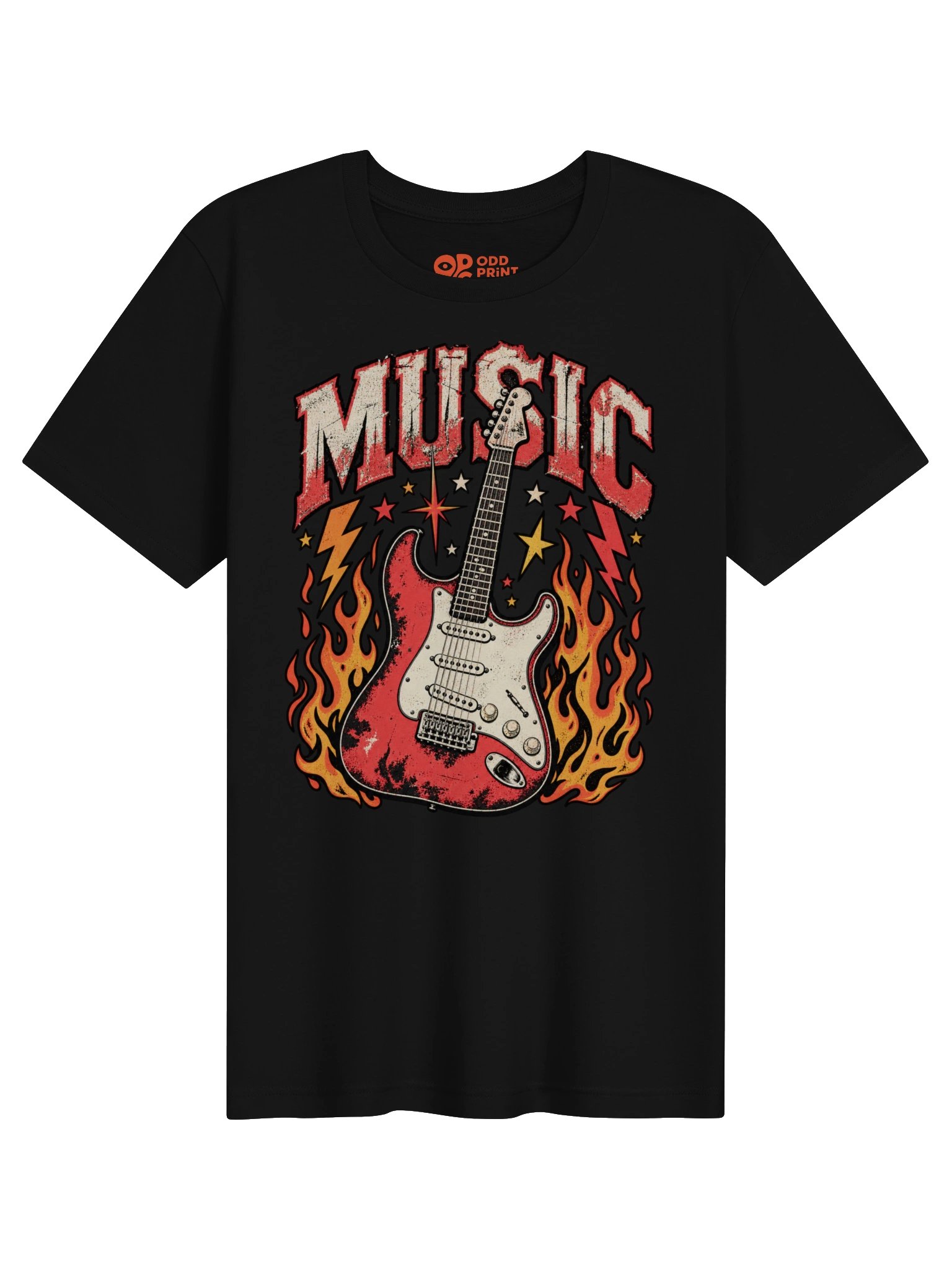 Live Music Guitar Retro Concert T-Shirt product image (47)