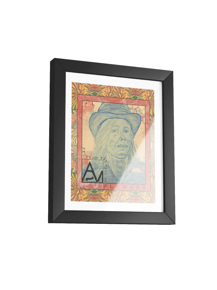 PETTY & THE WALL OF FLOWERS (Framed Art) product image (2)