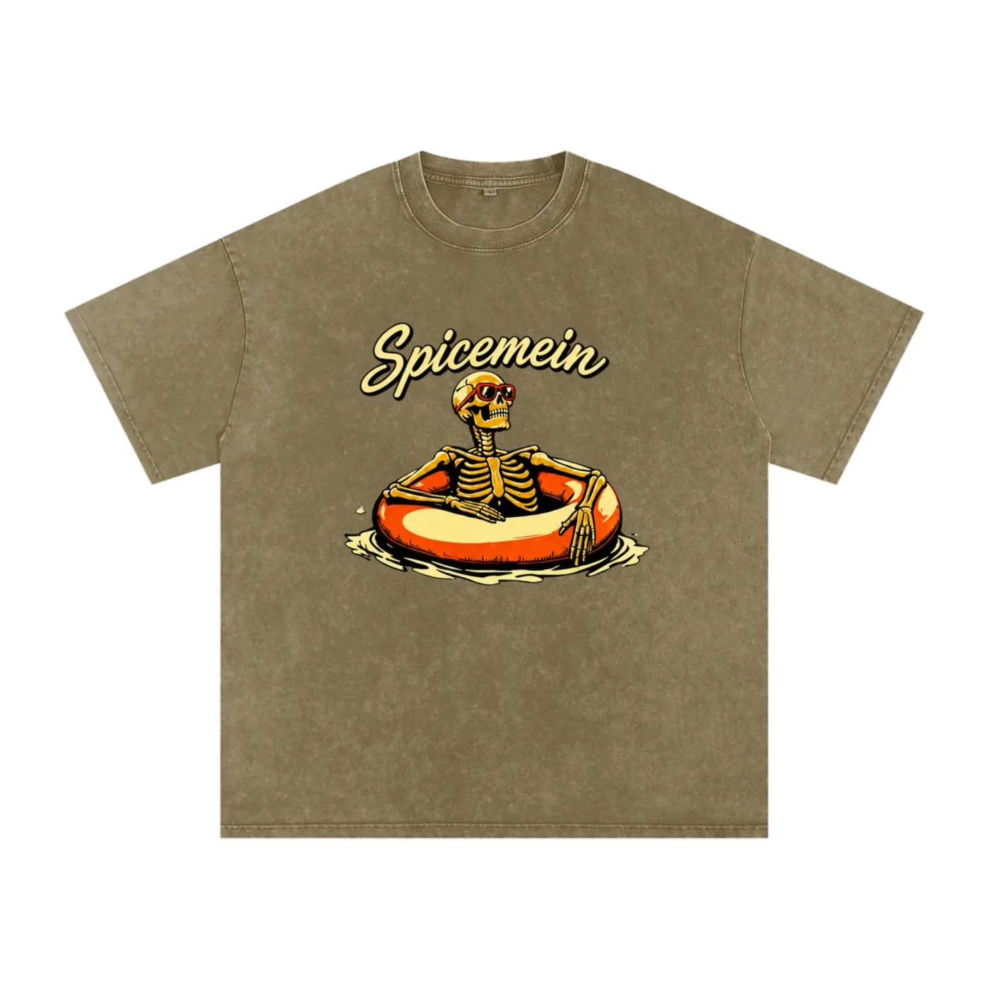 PARADISE Snow Washed Oversized Cotton T-Shirt product image (9)