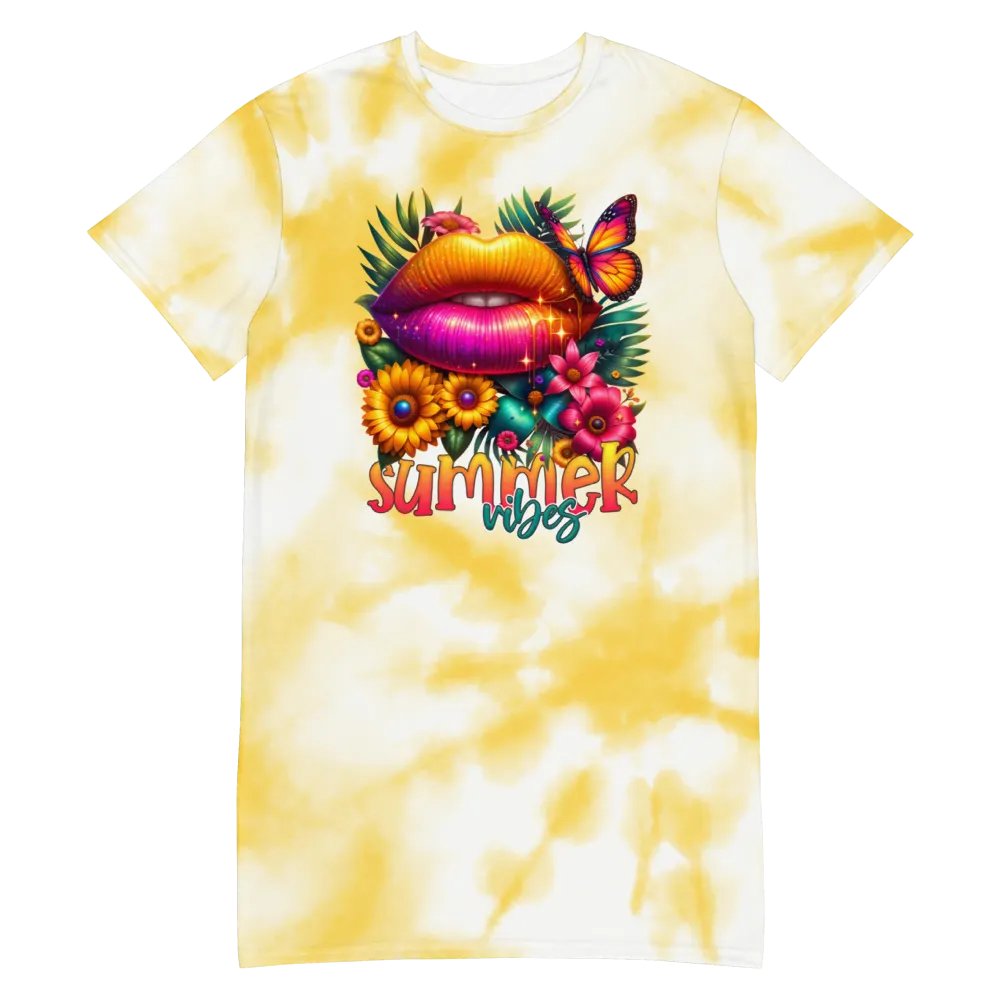 Butterfly Kiss Summer T-Shirt Dress product image (3)