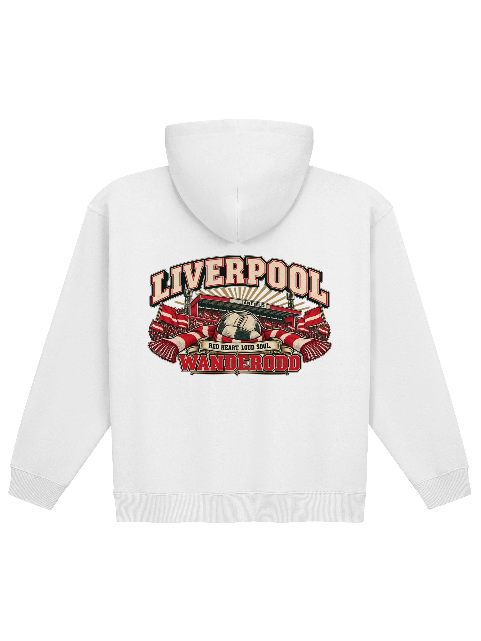 Liverpool Retro Football Hoodie | WanderOdd product image (39)