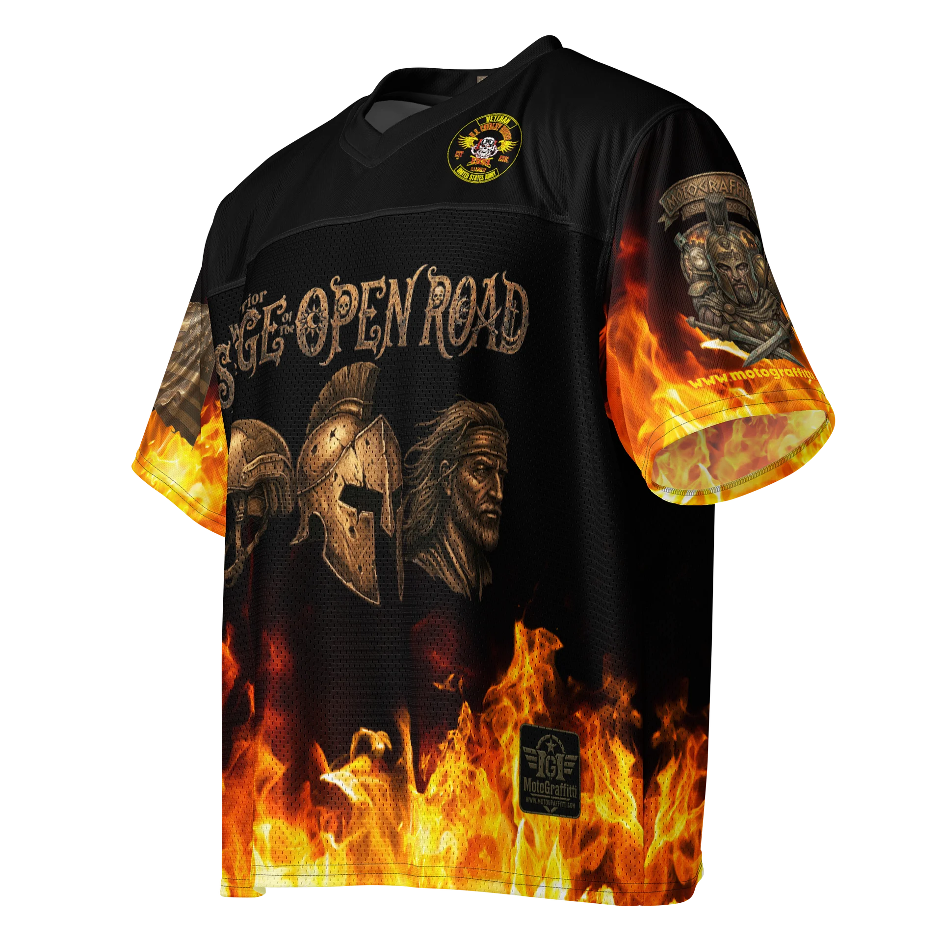 MötoGraffitti Warrior Sage USCRA Football Jersey product image (3)