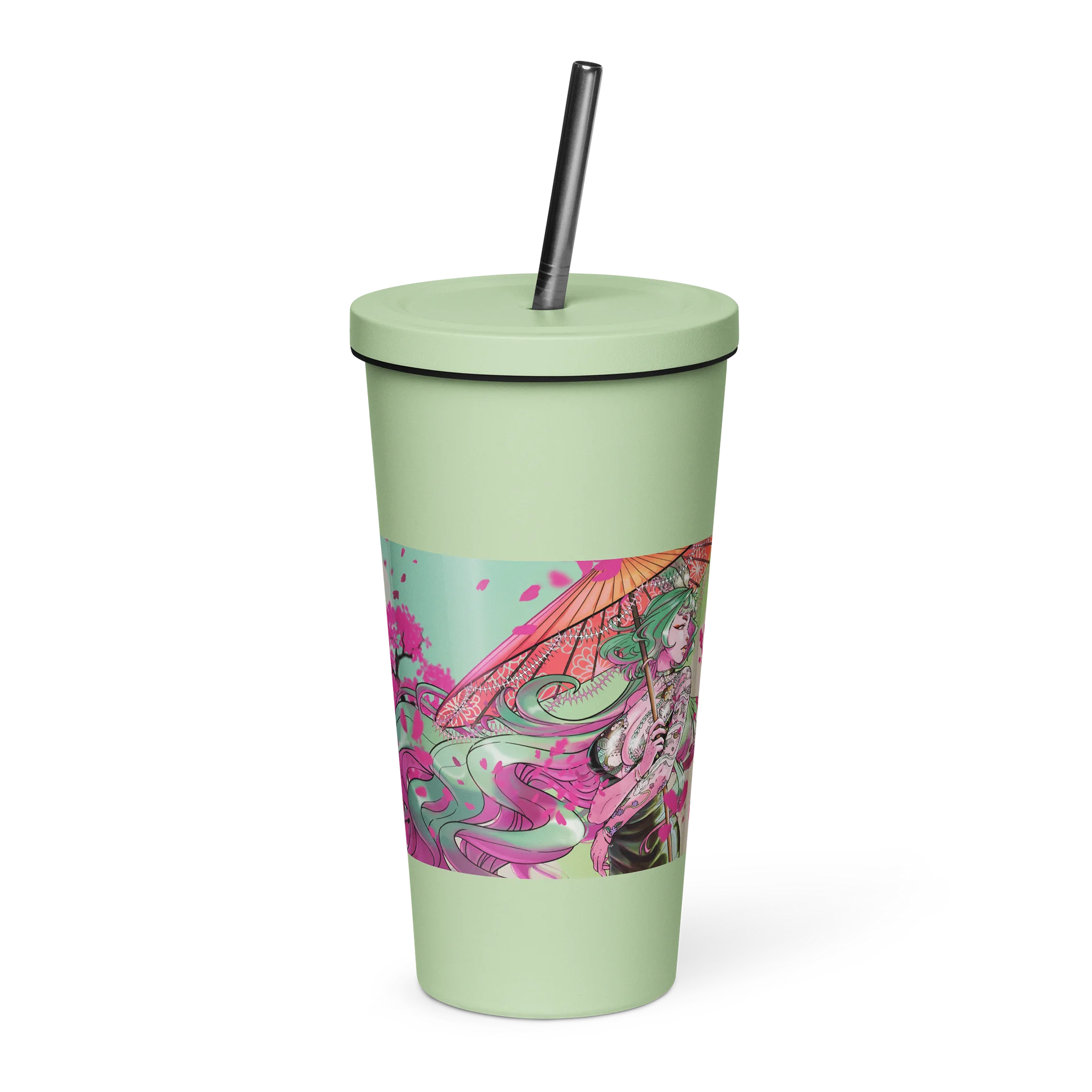 Sakura Mint Sippy Cup product image (1)