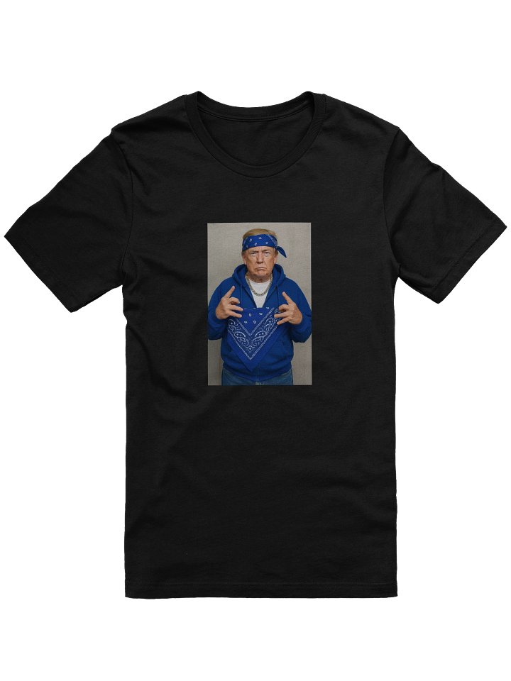 Trump Crips Gang Style Graphic T-Shirt product image (4)
