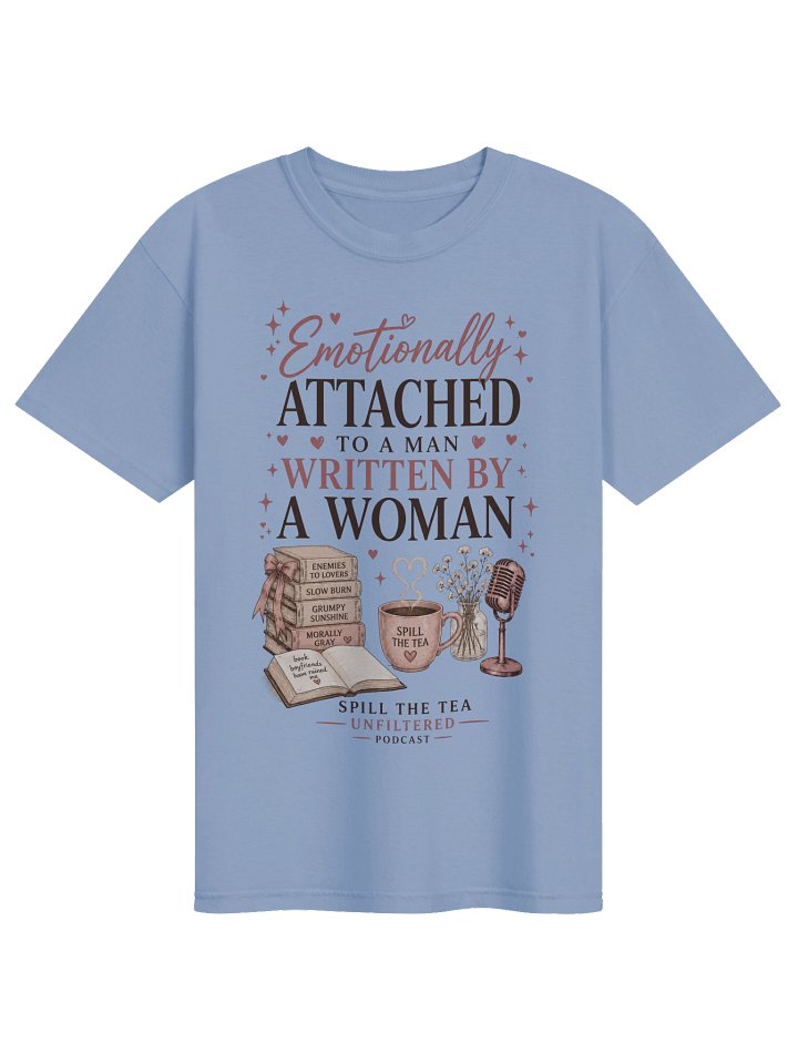 Emotionally Attached Bookish Tee product image (7)