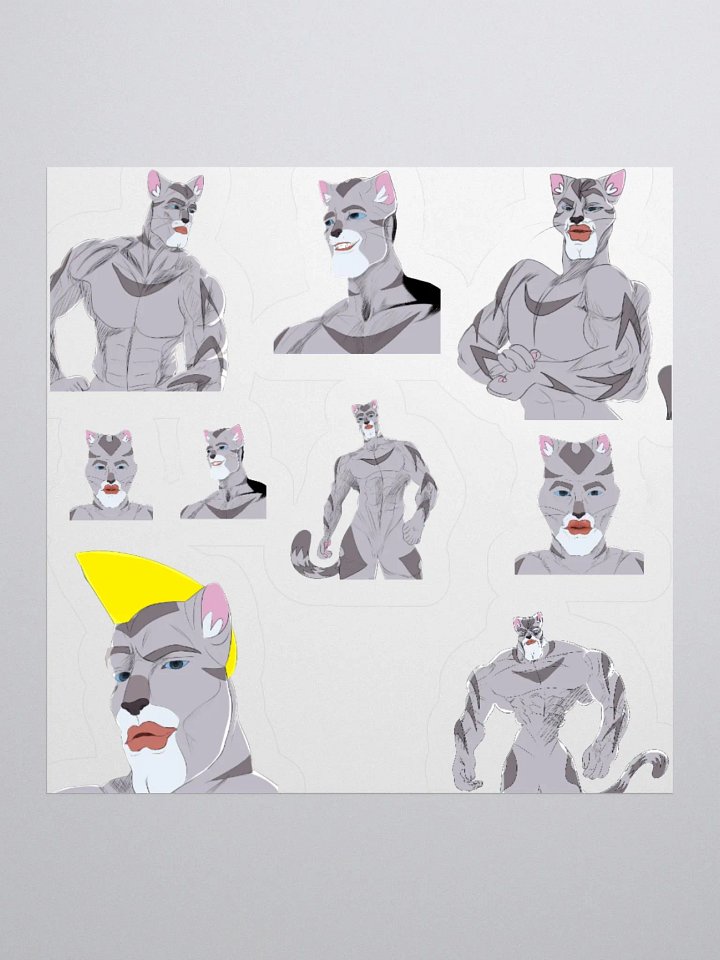 Buff Silverstream || Sticker Sheet product image (1)