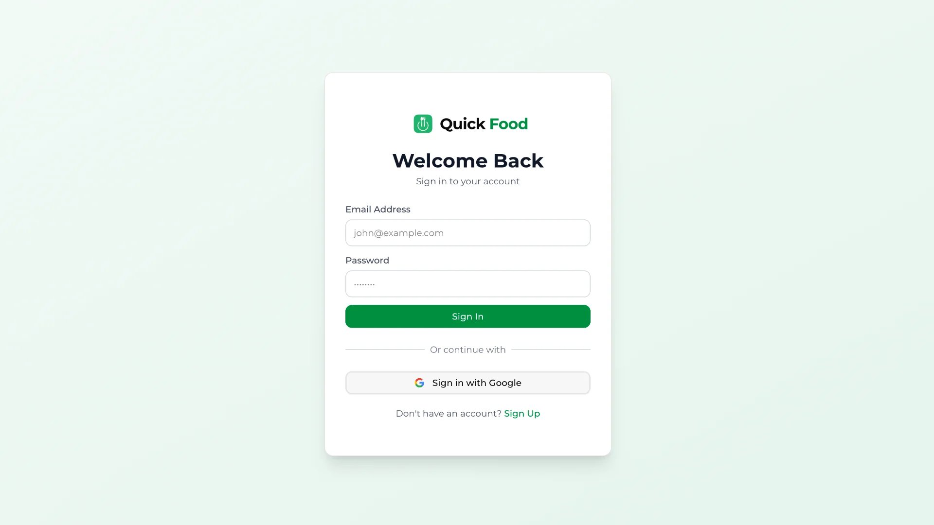Modern Food Delivery Platform Source Code | Next.js 16, Sanity CMS & Stripe product image (11)