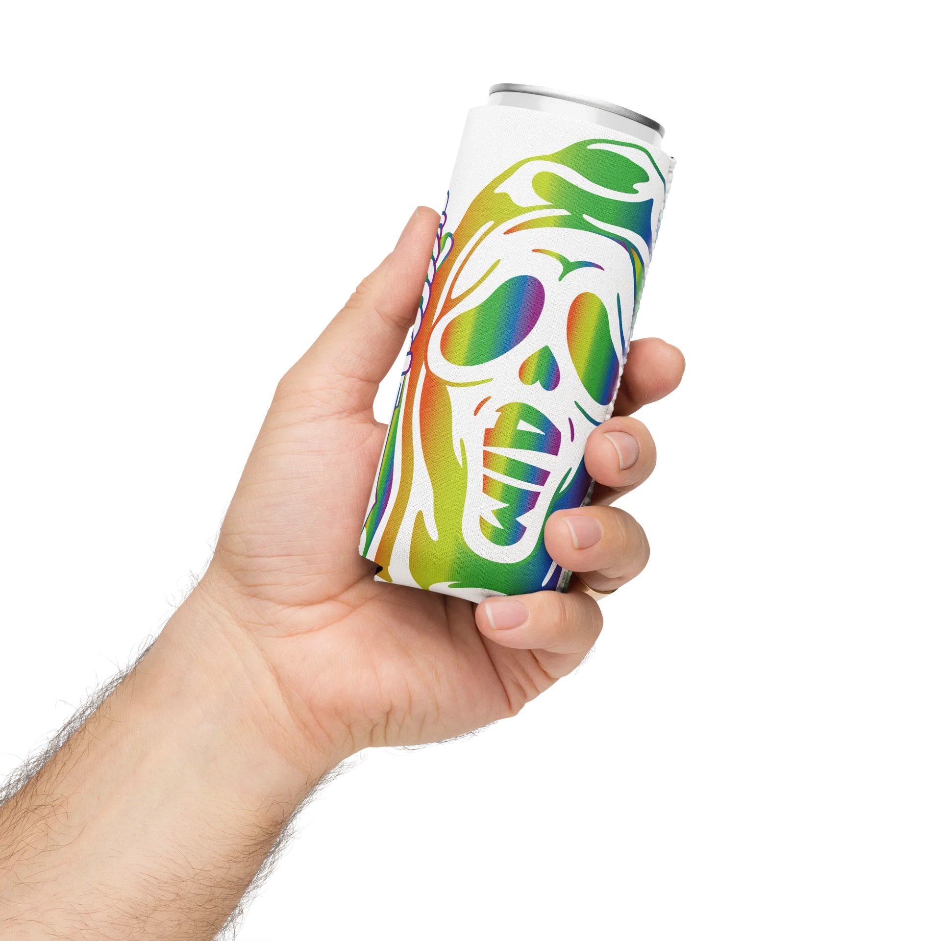 Rainbow Ghost Coozie product image (12)