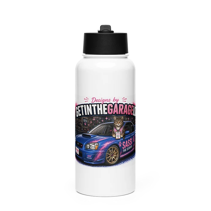 Built in the Garage™ Stainless Steel Water Bottle product image (1)