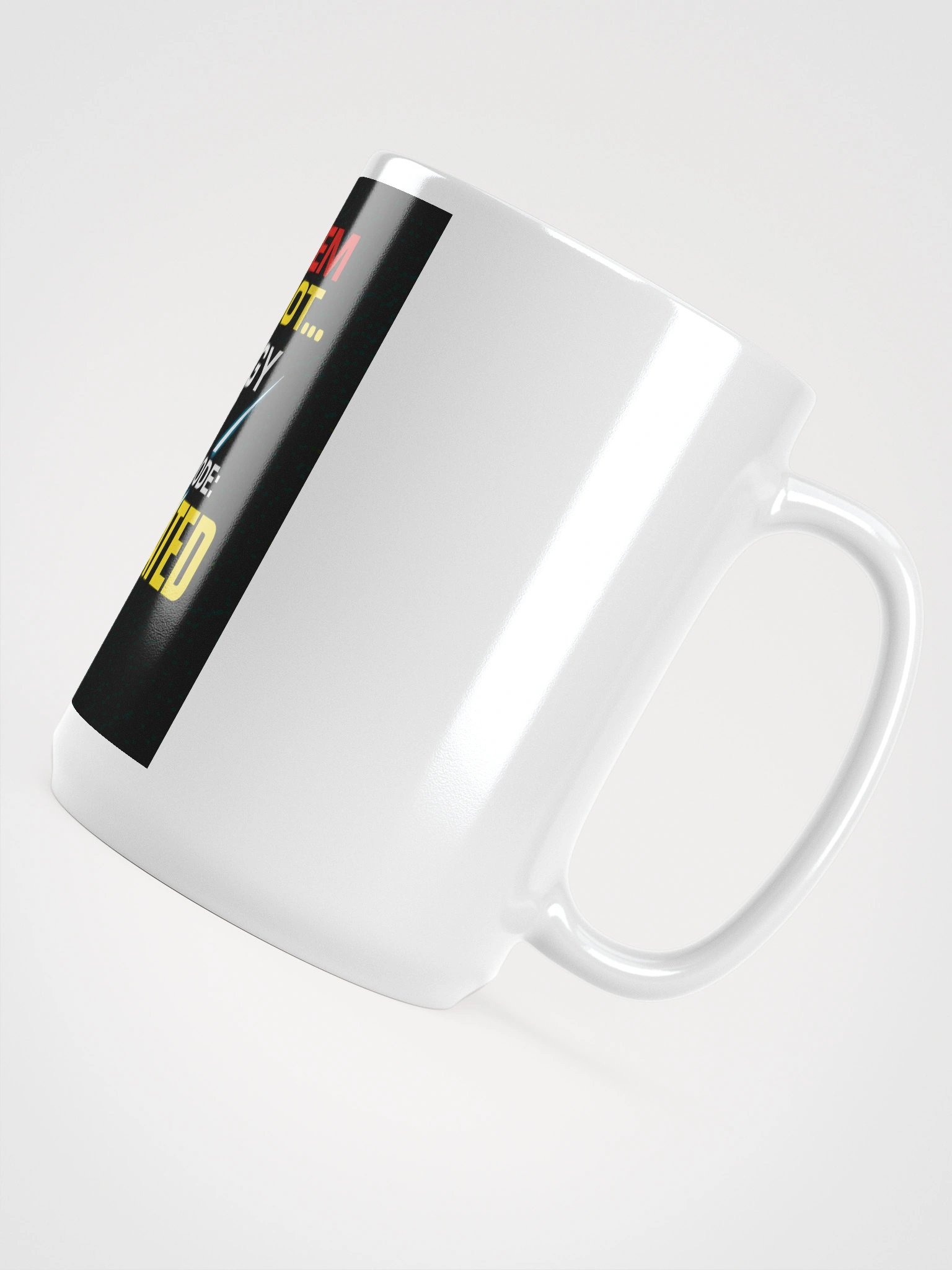 System Reboot – Winner Mode Activated Mug (15 oz) product image (4)