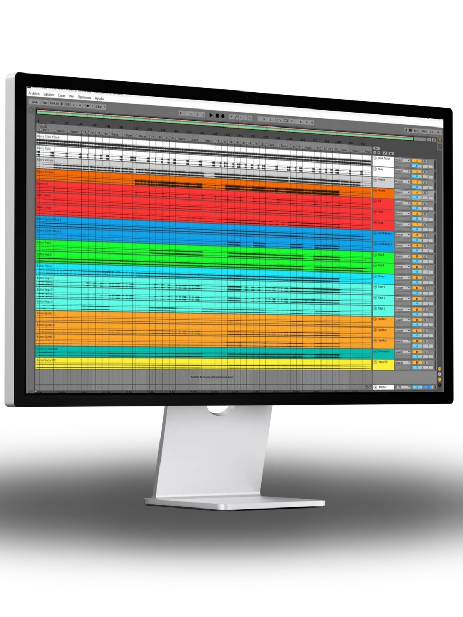 El Borde De Su Manto (Synth Cover) - Secuencia Multitrack product image (2)