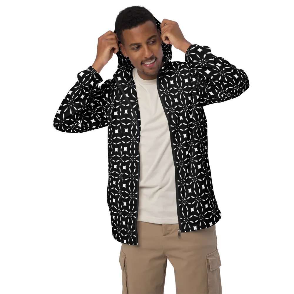 Geometric Grid Adventure Windbreaker product image (3)