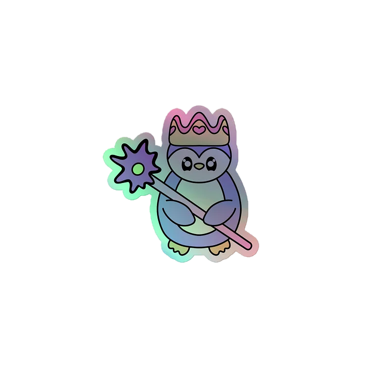 Holographic Queenquin Sticker product image (1)