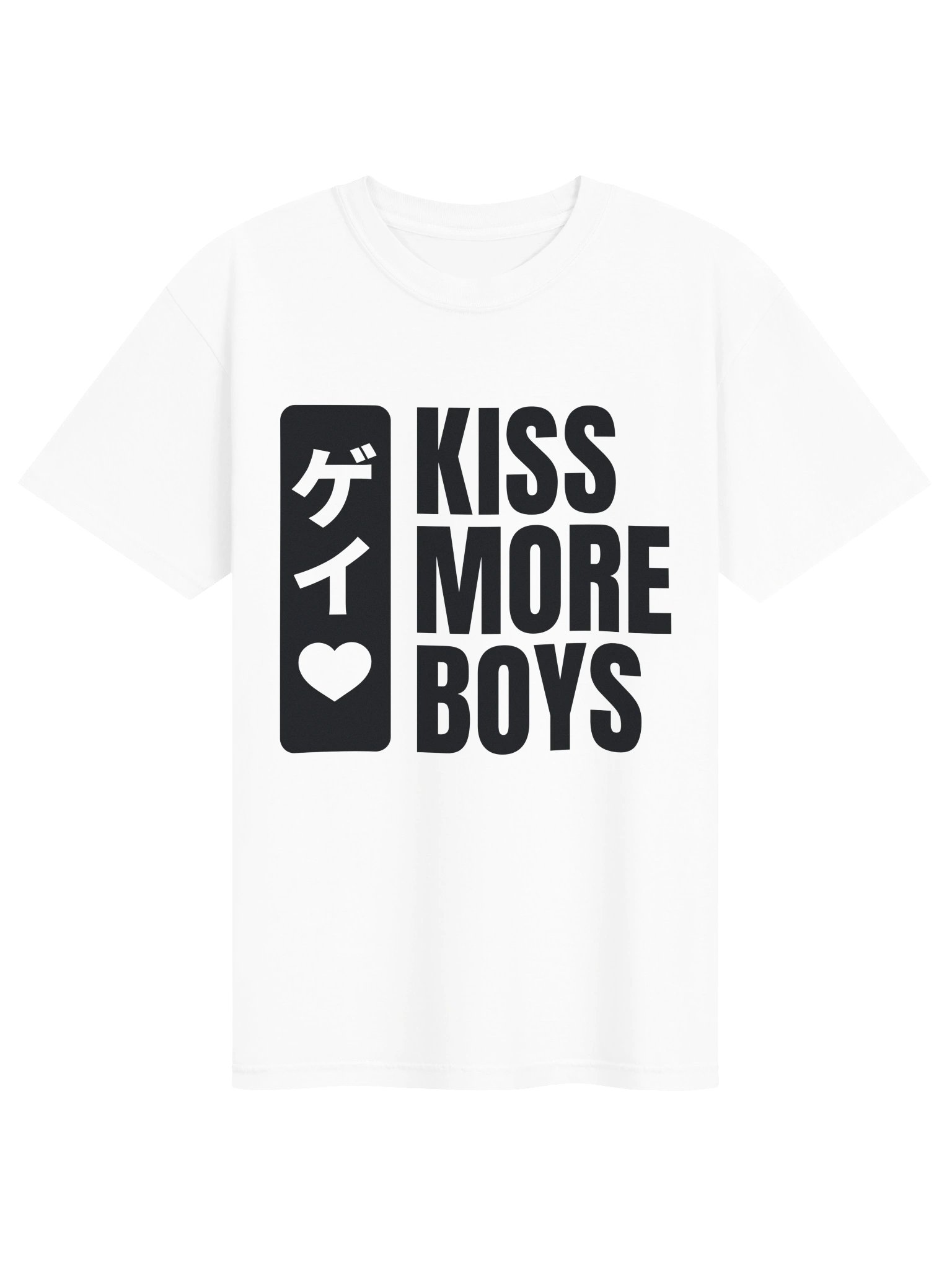 GAY | KISS MORE BOYS T-Shirt product image (1)