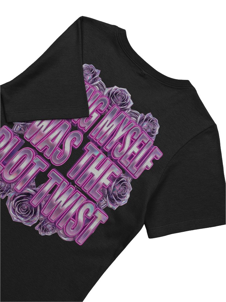 Loving Myself Was The Plot Twist – Chrome Self-Love Tee product image (1)