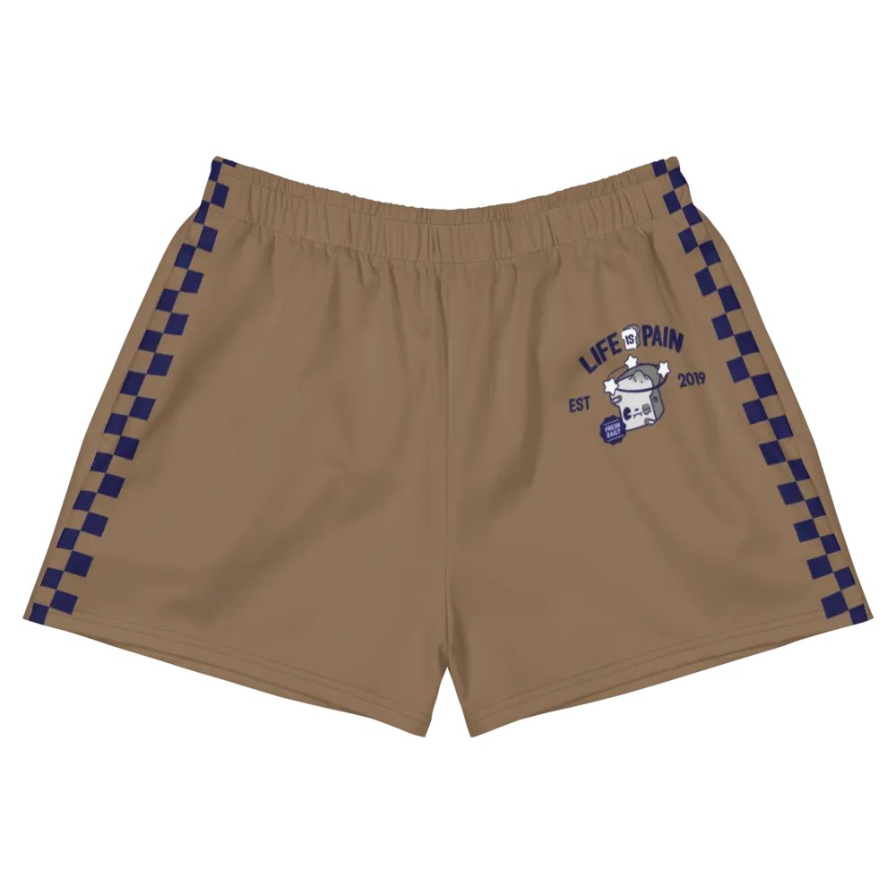 Life is Pain All Over Print Women's Shorts product image (2)