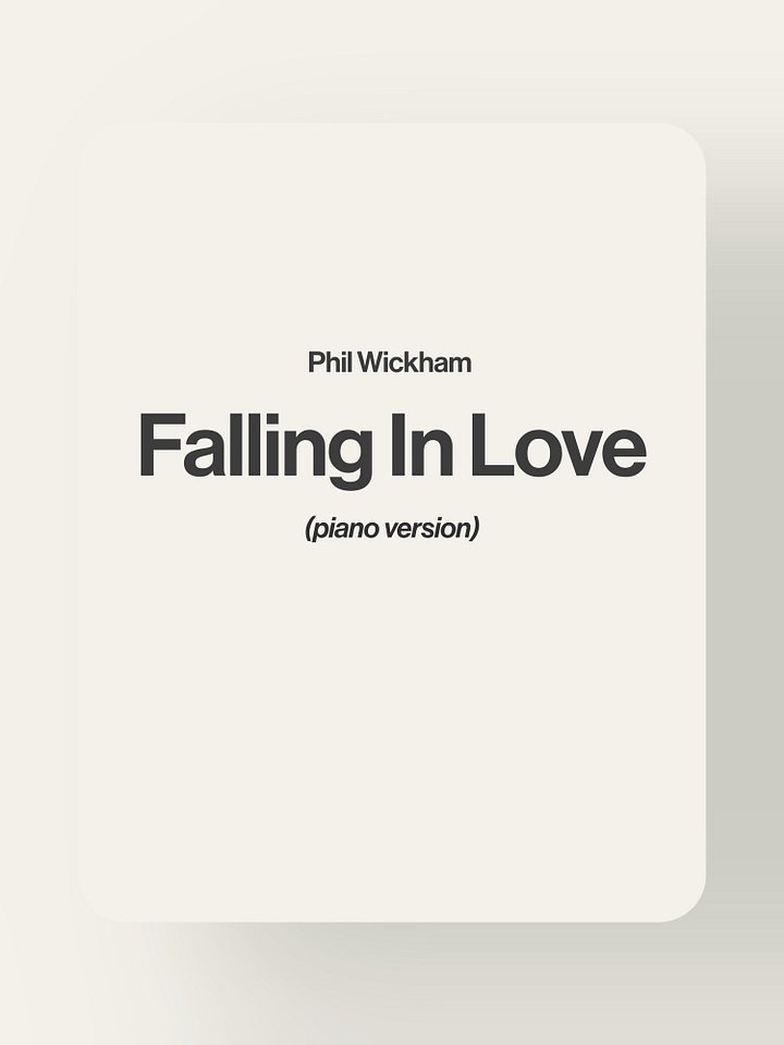 Falling In Love - Phil Wickham product image (1)