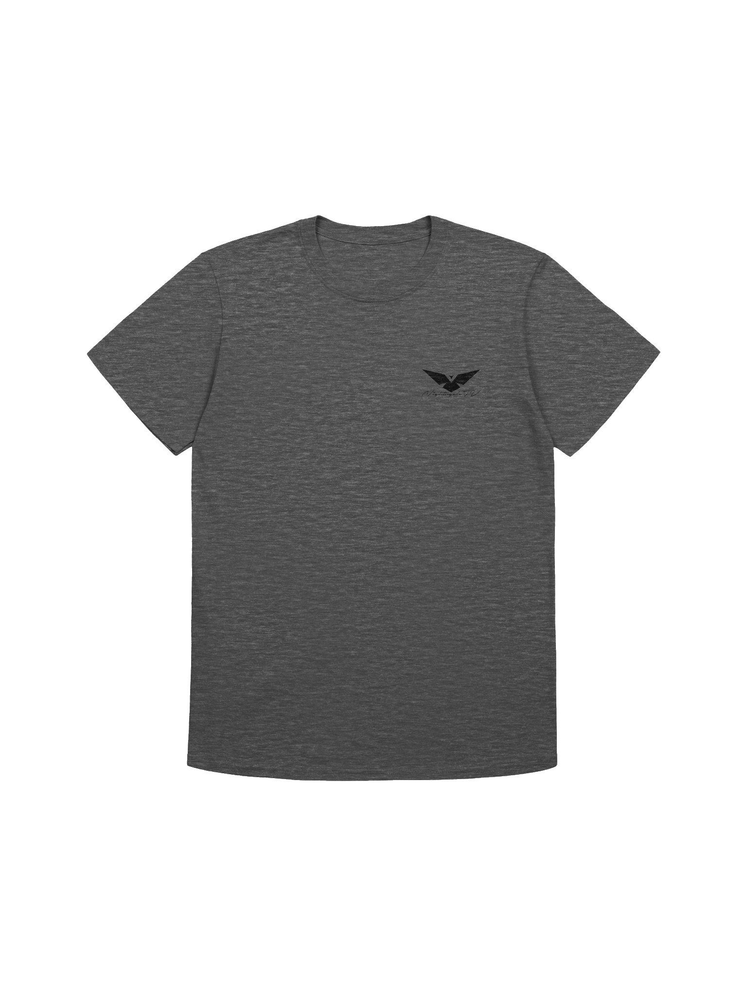 Classic Black Logo T-Shirt (Front + Back) product image (2)