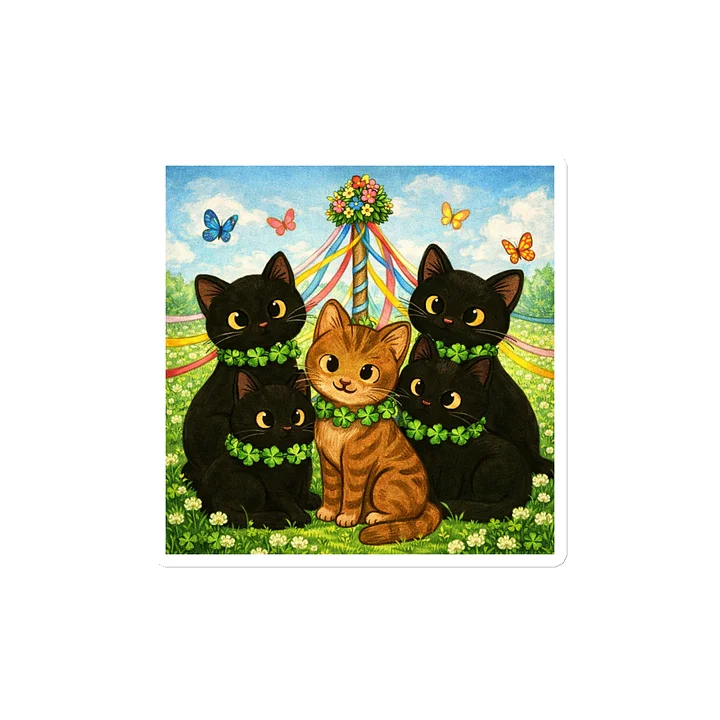 Cat brigade Spring 2 Magnets product image (2)