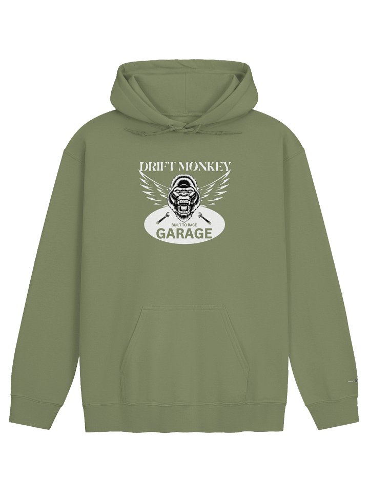 Drift Monkey Built to Race Garage Hoodie product image (9)