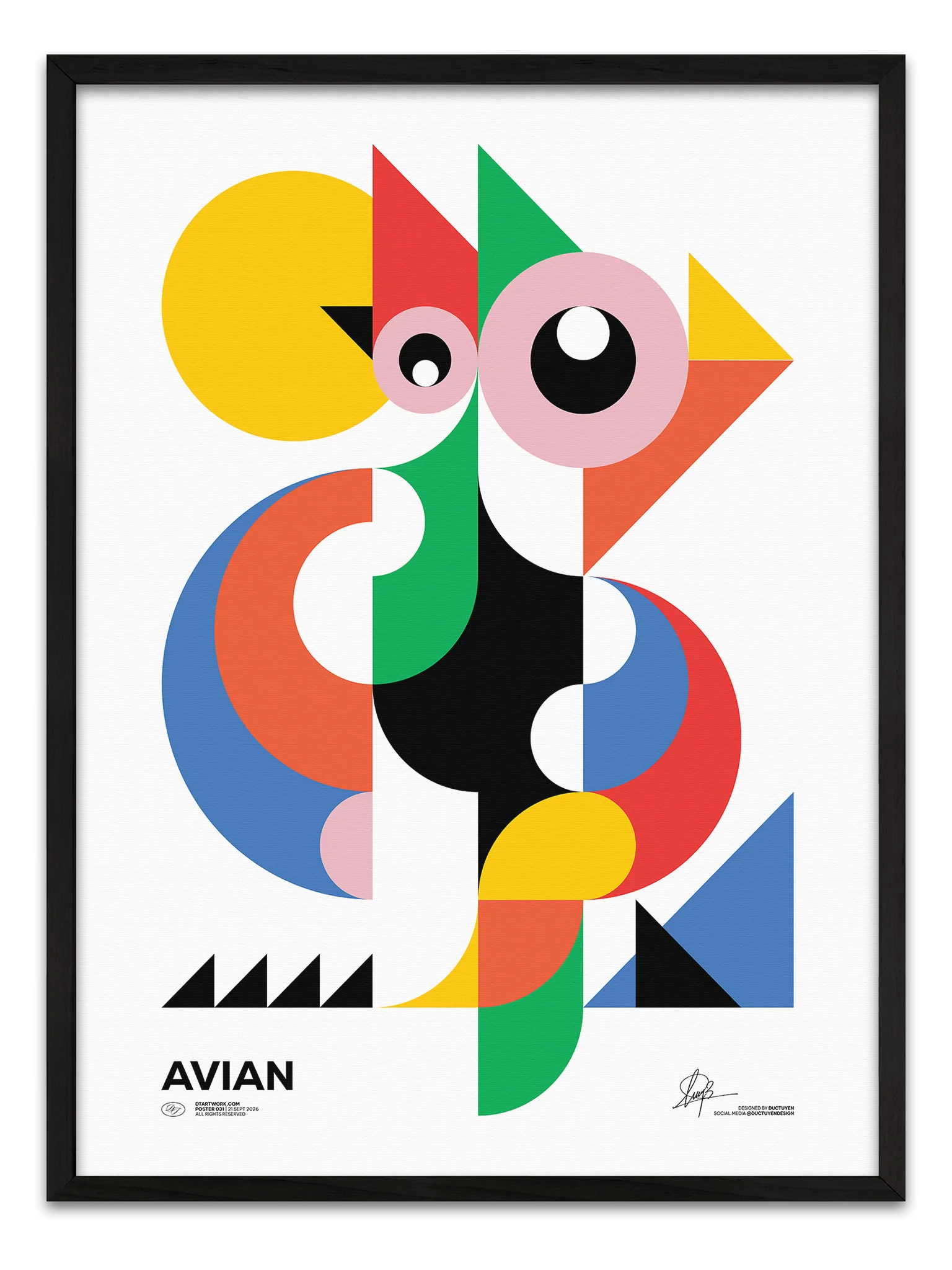 "AVIAN" Framed Poster product image (1)