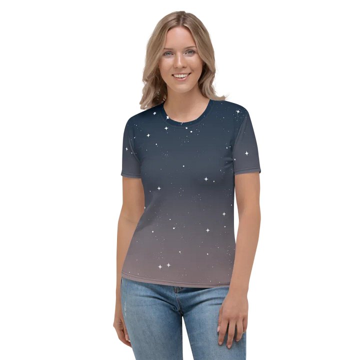 Starry Sky Dusk Women's T-Shirt product image (1)