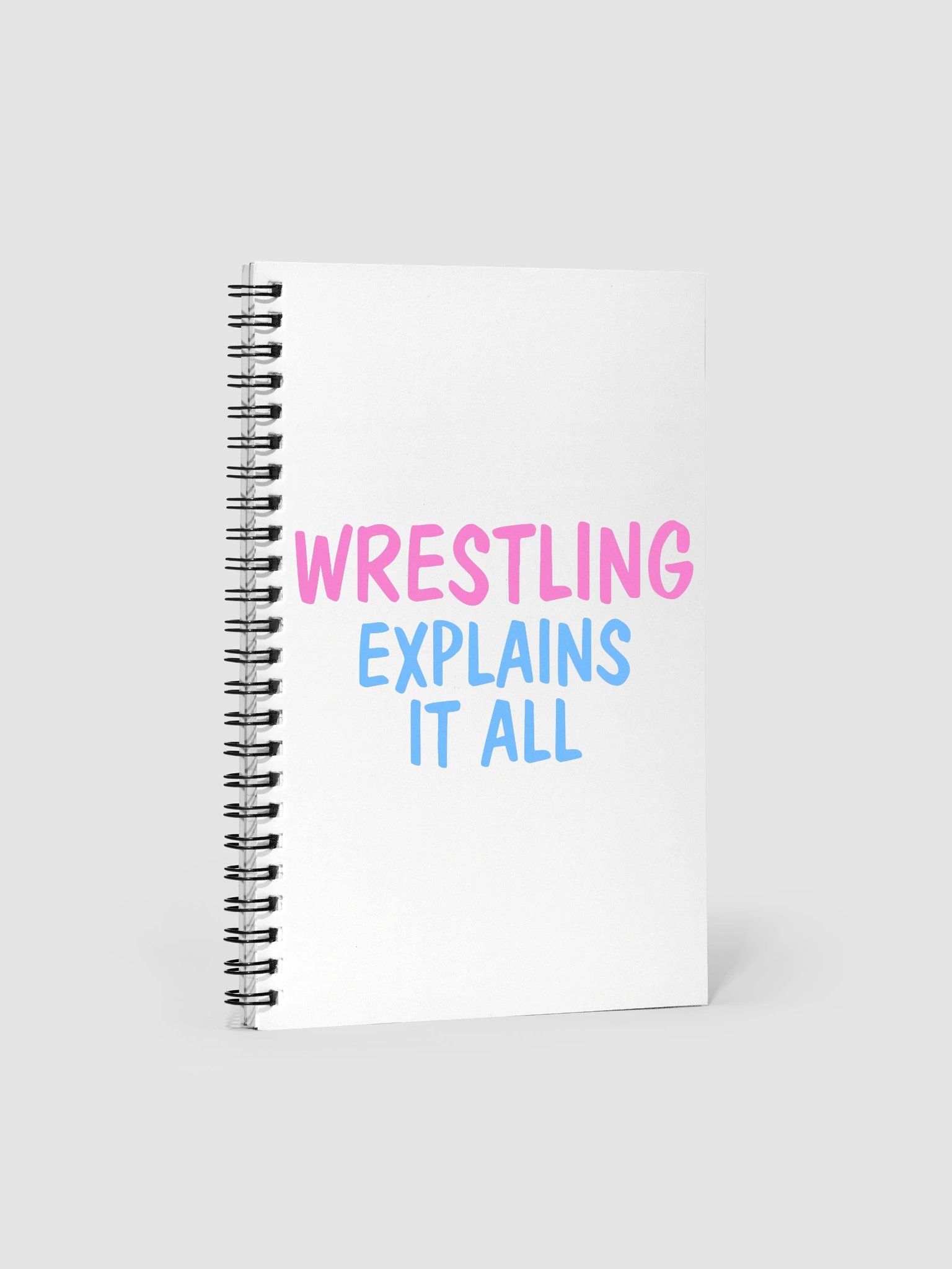 Wrestling Explains It All (Notebook) product image (4)
