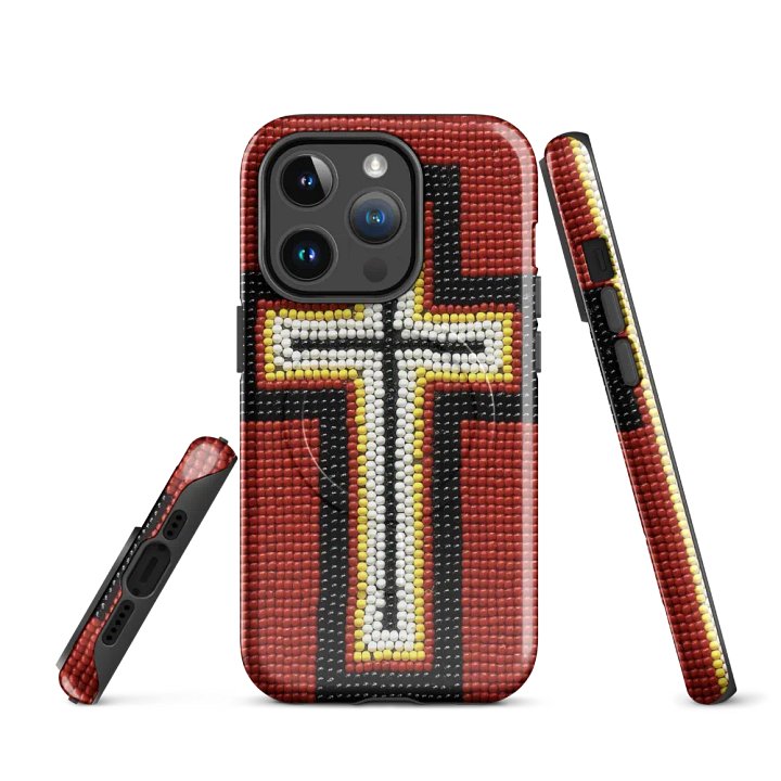 Native Cross Faux-beaded iPhone® Tough Case product image (3)
