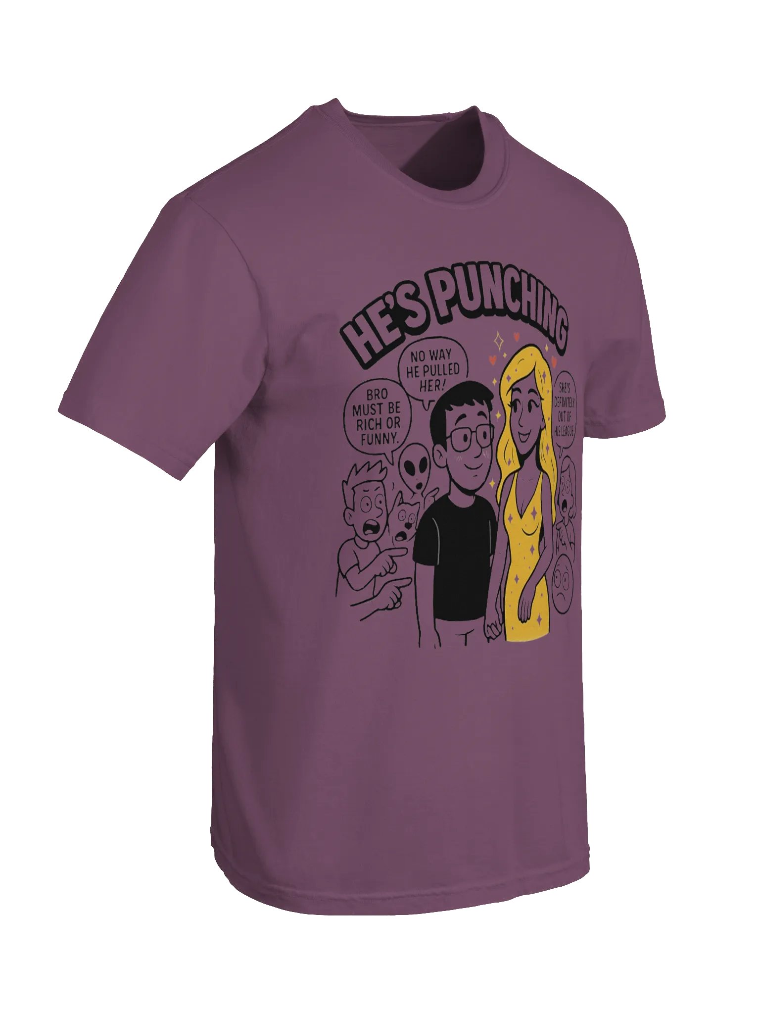 "He's Punching" T-Shirt product image (58)