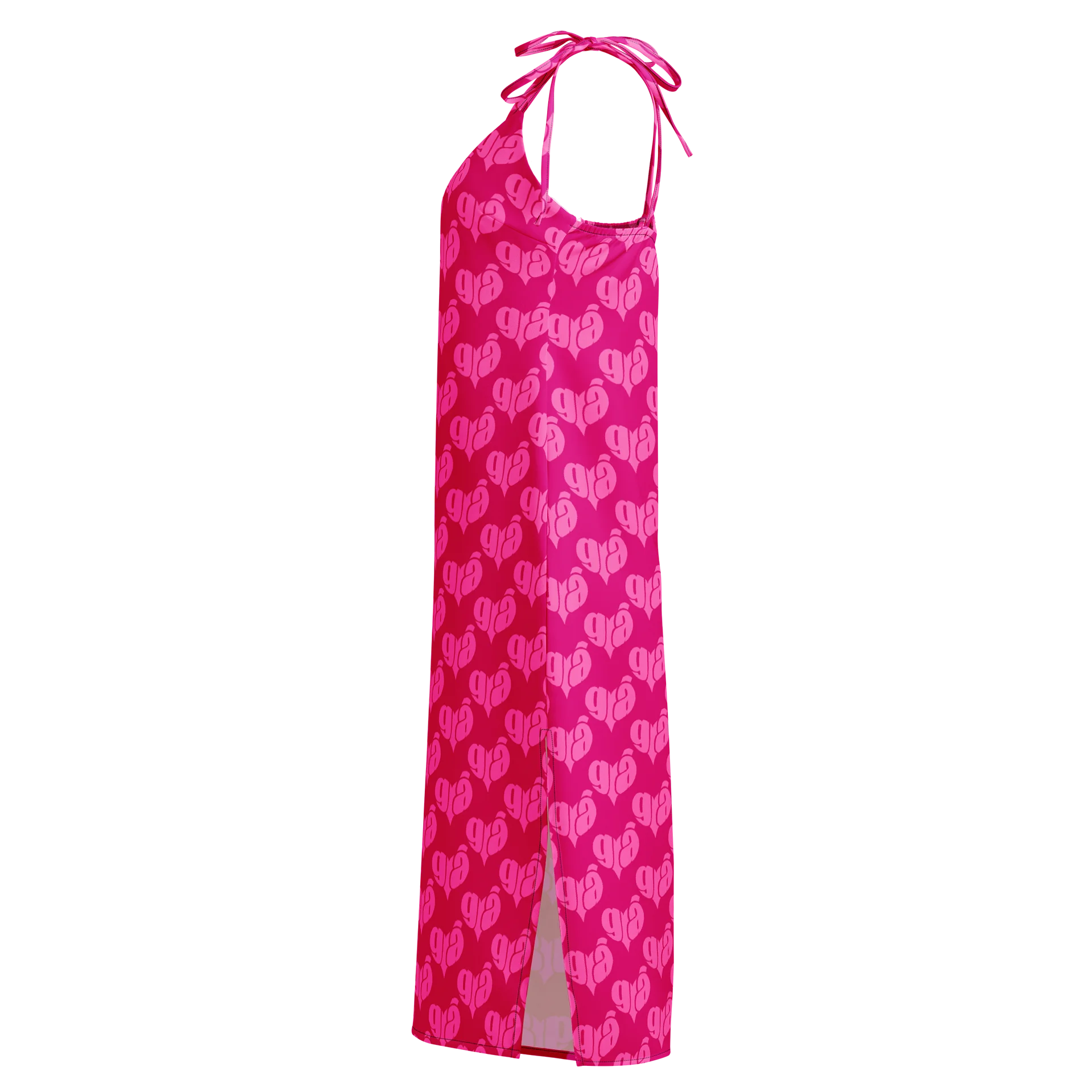 Grá Means Love 🩷 All-Over Print Slip Dress in Irish / Gaeilge product image (3)