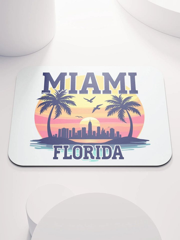 Miami Sunset Mouse Pad product image (1)