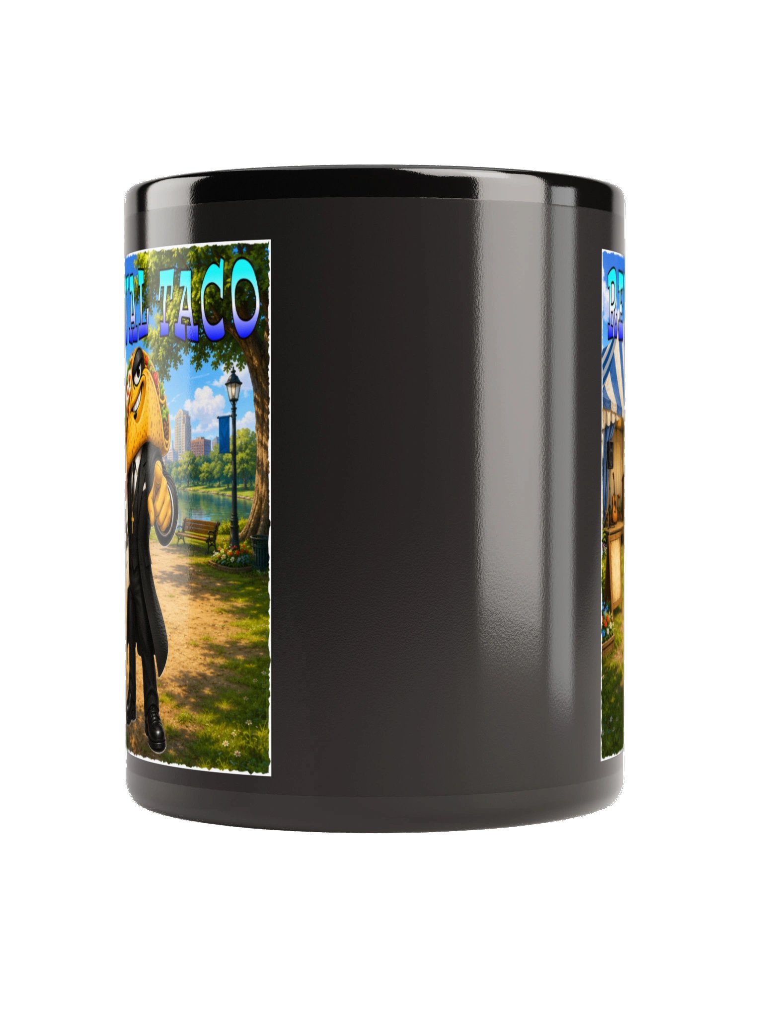 Revival Taco Black Glossy Mug - The Taco Family product image (3)