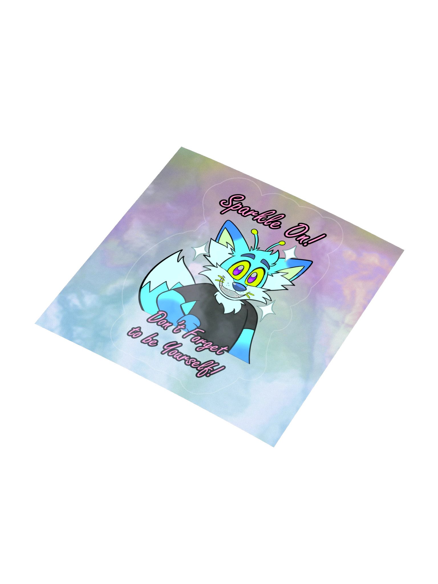 Sparkle On! Holographic Sticker product image (5)