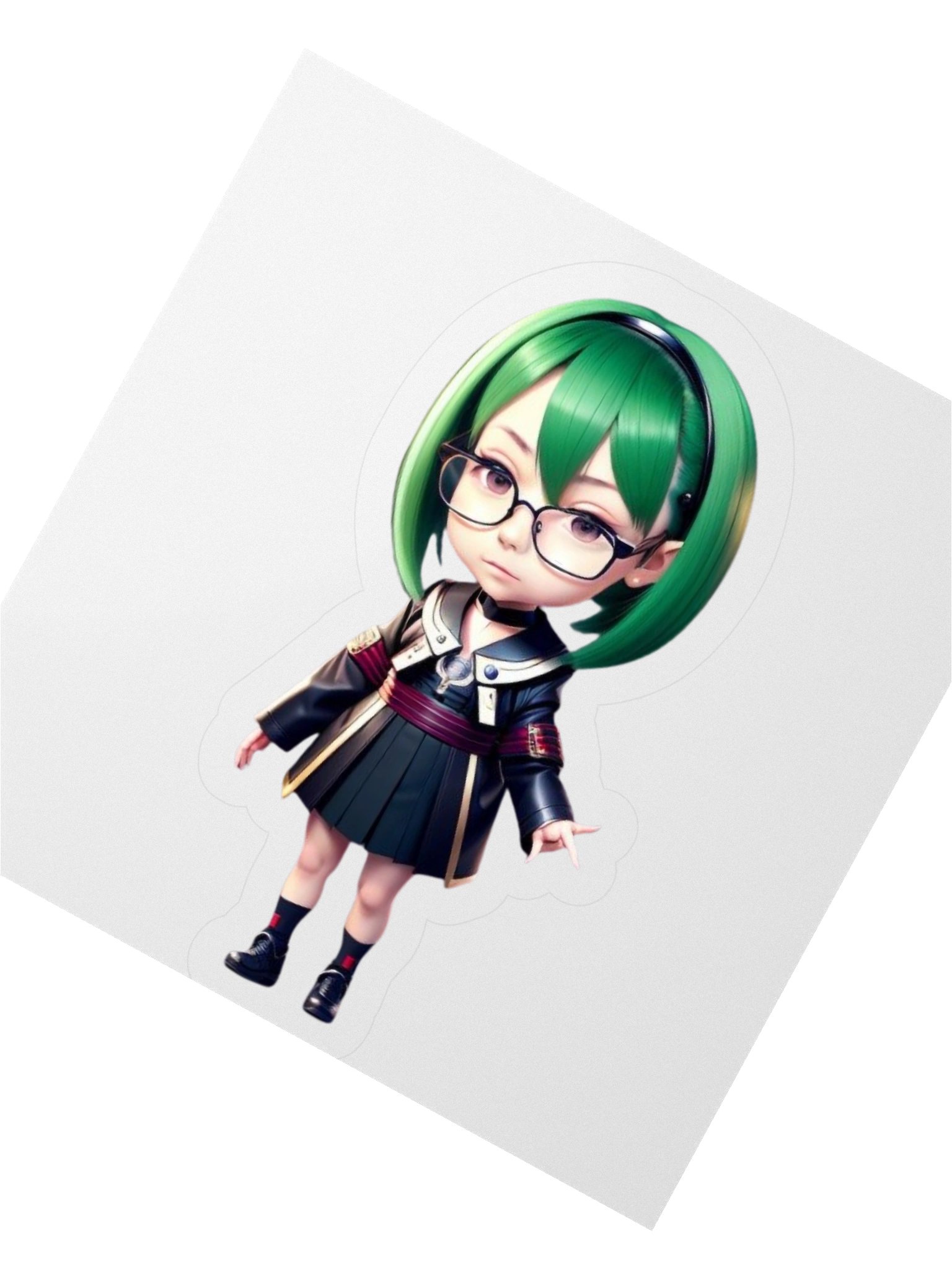 (GREEN CHIBI) K STICKERS product image (5)