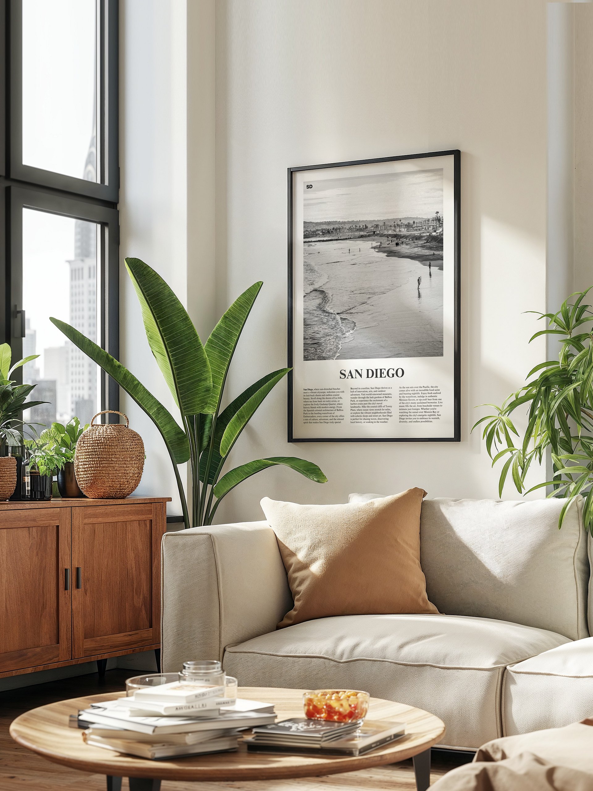 San Diego 03 Newspaper Poster | Framed product image (13)