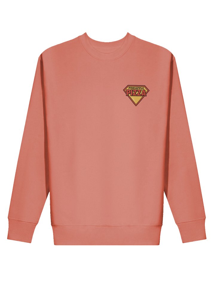 Superhero Emblem Pineapple Pizza Sweatshirt product image (7)