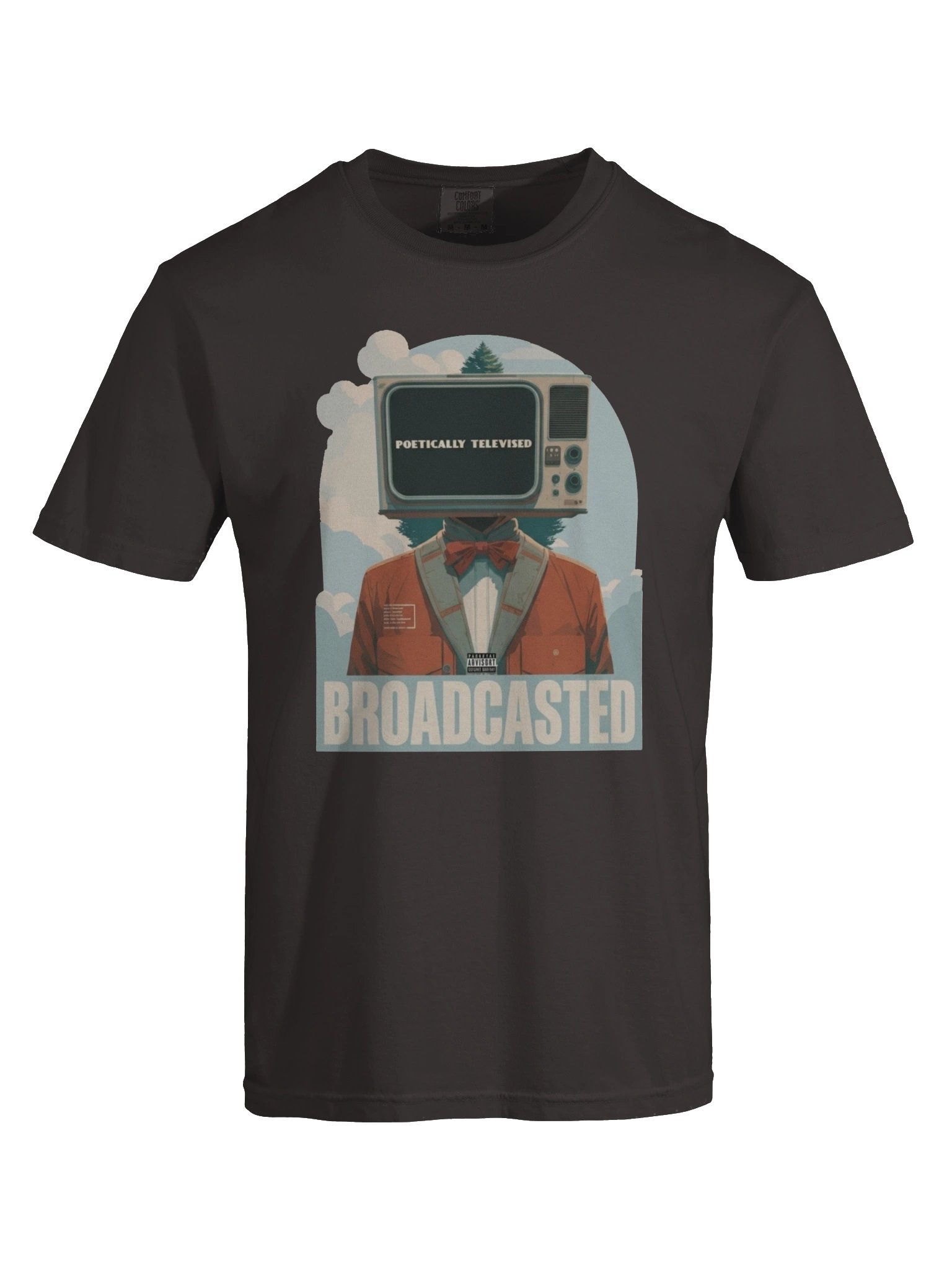 Poetically Televised "Broadcasted" Tee product image (13)