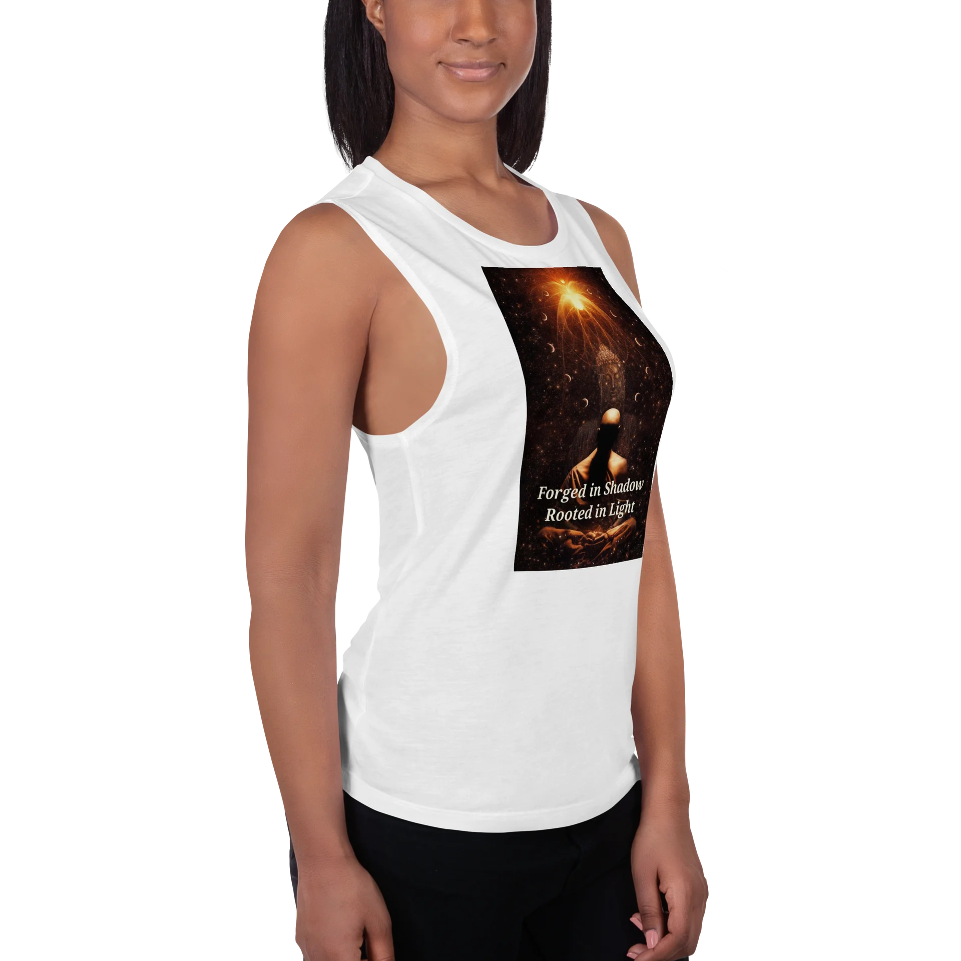 Rooted In Light -Flowy Tank product image (3)