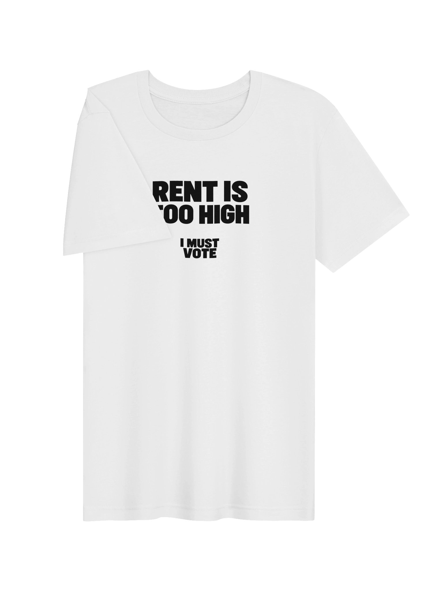 Rent Is Too High Tee - White product image (3)