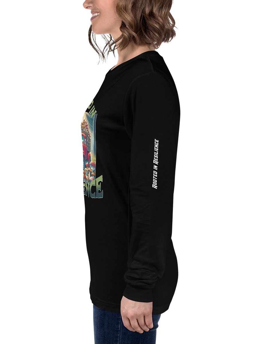 Vintage Red Truck with Mushrooms | Rooted in Resilience Long Sleeve T-Shirt product image (2)