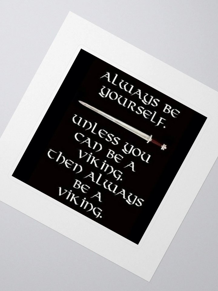 Always be yourself stickers product image (2)