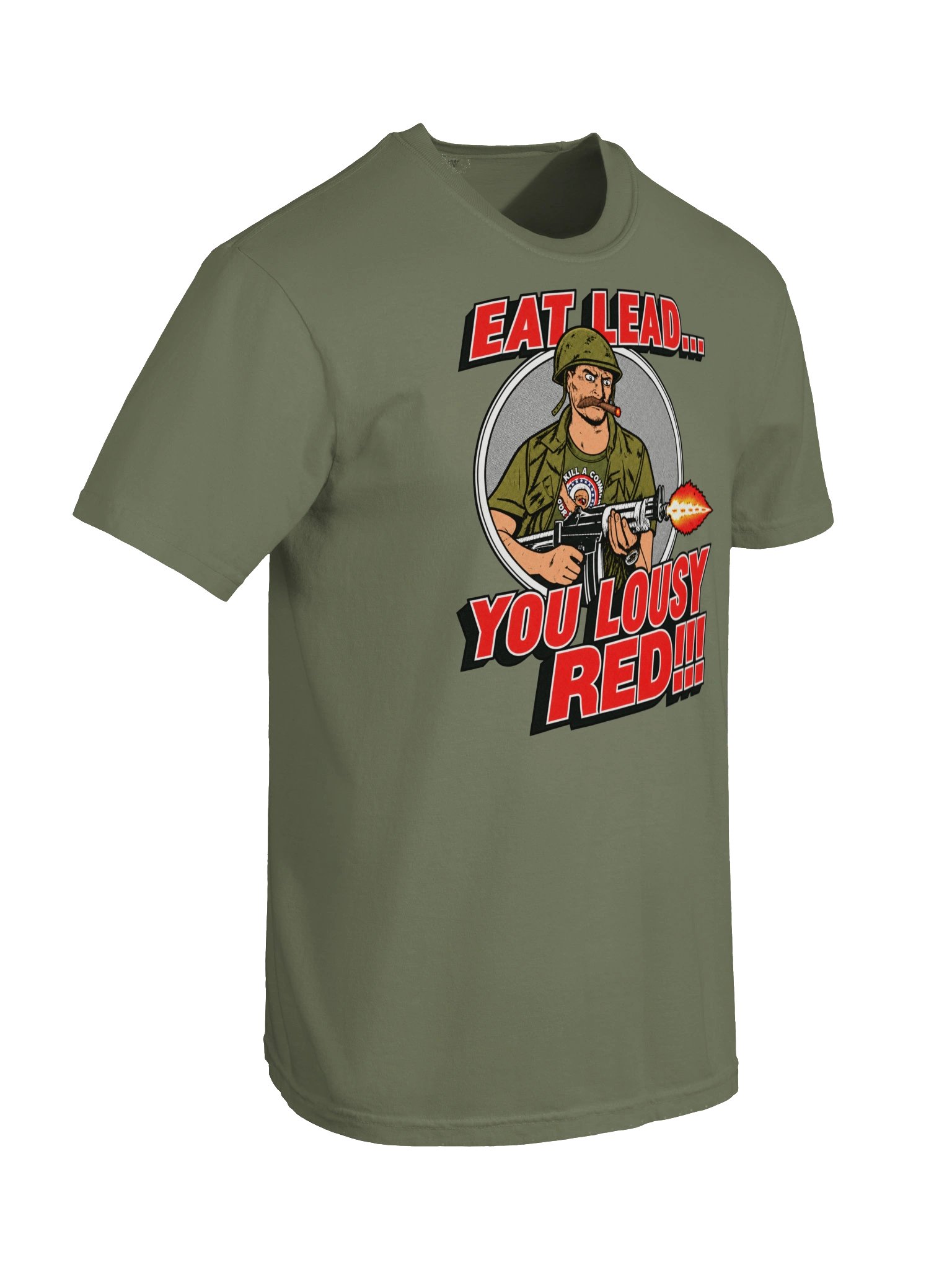 EAT LEAD... YOU LOUSY RED!!! Heavyweight T-Shirt product image (24)